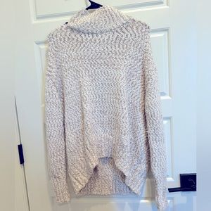 Cynthia Rowley Popcorn Cream & Blush Sweater Size Medium